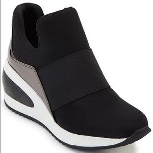 DKNY
Women's Borg Wedge Sneakers